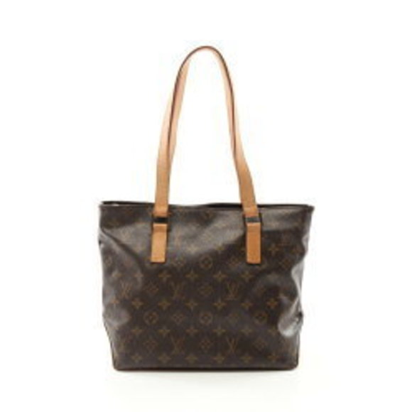 Louis Vuitton Cabapiano Shoulder Bag Leather Monogram Brown - Picture 1 of 8